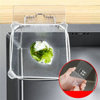 Hanging Net Filter Bag Multi-Purpose Triangle Drainage Rack Drain Basket Kitchen Sink Filter Leftovers Soup Food Drainer