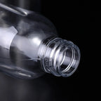 1/20PCS Refillable Bottle Empty Plastic Transparent Bottle with Screw Cap Portable Squeeze Sample Container 10/20/30/50/80/100ml