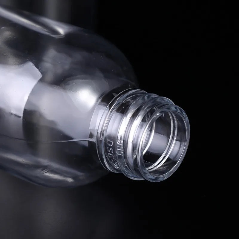 1/20PCS Refillable Bottle Empty Plastic Transparent Bottle with Screw Cap Portable Squeeze Sample Container 10/20/30/50/80/100ml