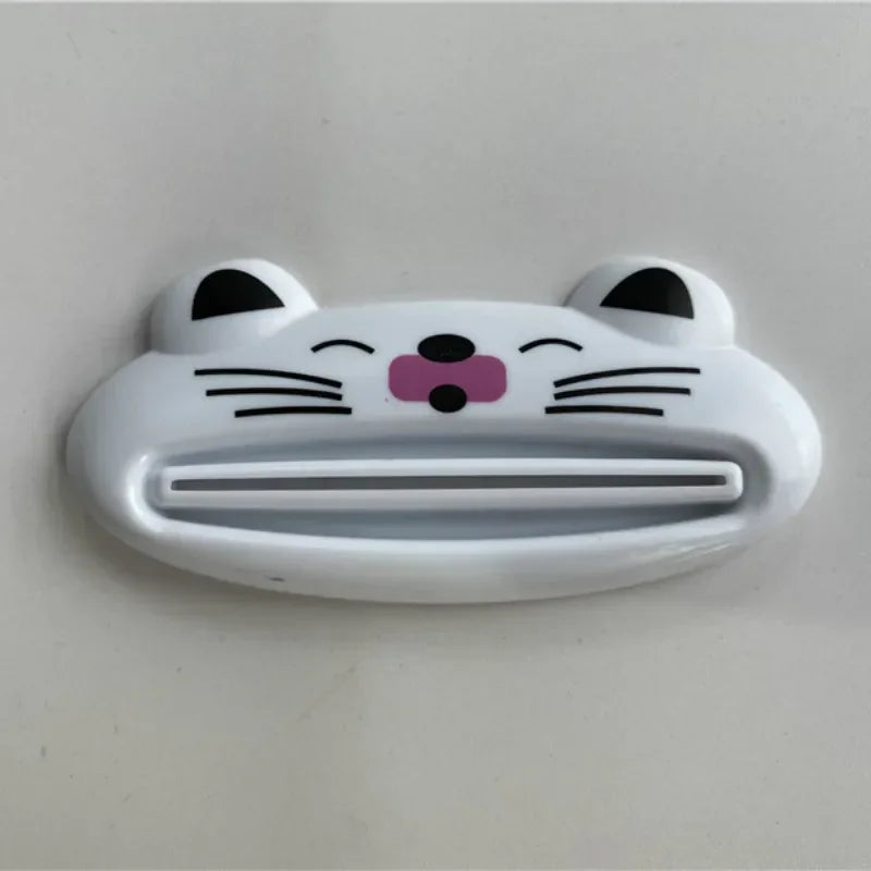 1pcs Cute Animal Multifunction Squeezer / Toothpaste Squeezer Home Commodity Bathroom Tube Cartoon Toothpaste Dispenser