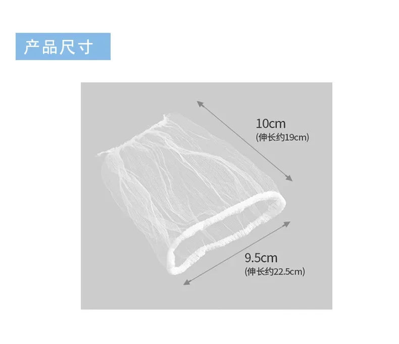 100pcs Disposable Sink Filter Kitchen Sewer Net Garbage Filter Bag Sink Strainer Accessories Bathroom0 Drain Hair Anti-blocking