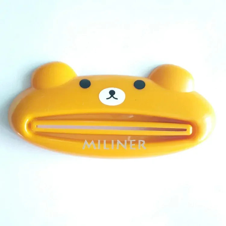 1pcs Cute Animal Multifunction Squeezer / Toothpaste Squeezer Home Commodity Bathroom Tube Cartoon Toothpaste Dispenser