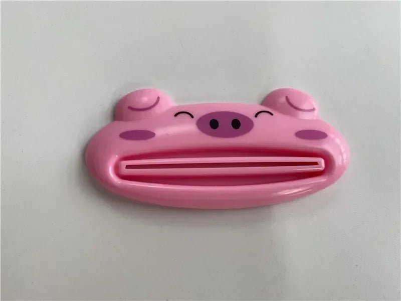 1pcs Cute Animal Multifunction Squeezer / Toothpaste Squeezer Home Commodity Bathroom Tube Cartoon Toothpaste Dispenser