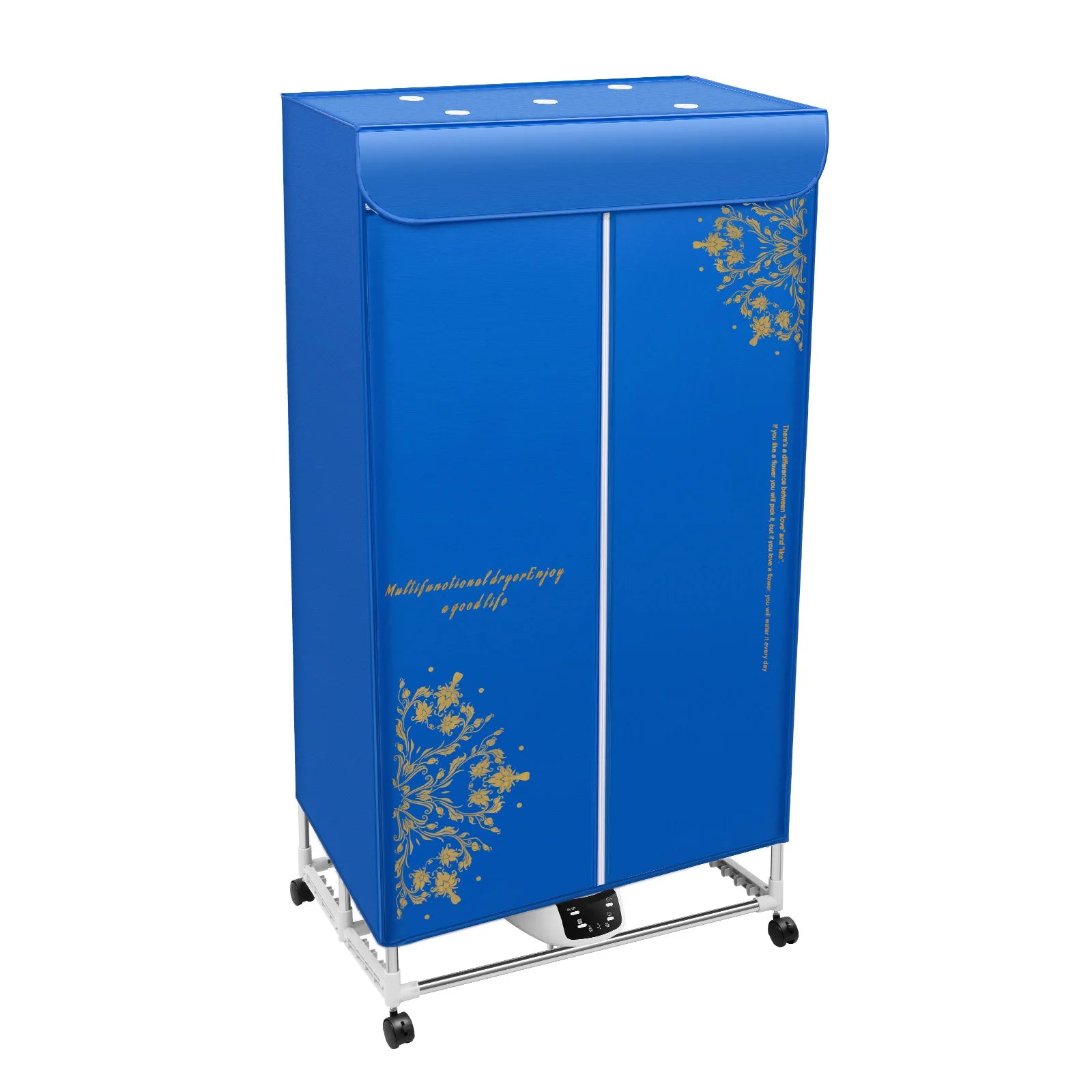 220V Folding Remote Control Dryer with Pattern for Drying Clothes 3 Gears Adjustment Dryer